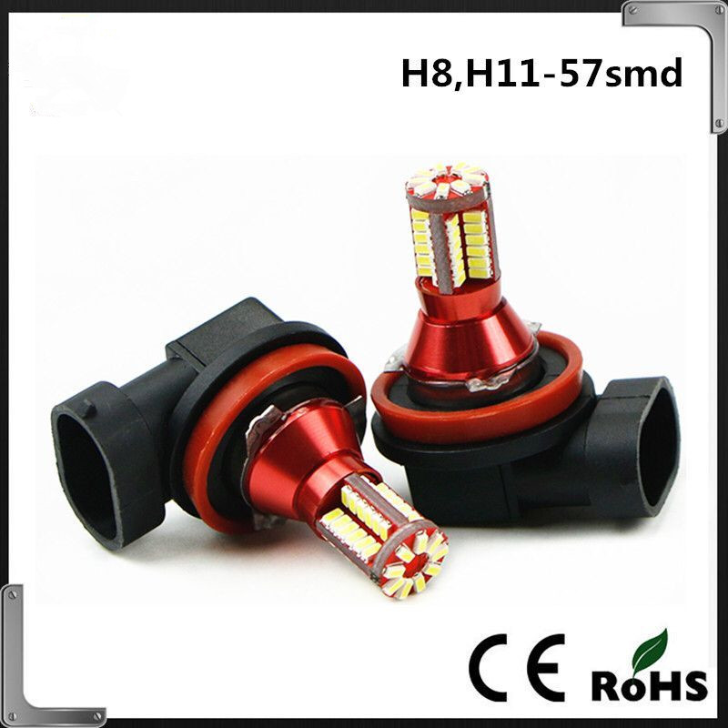 3014 57smd LED Auto Car Daytime Running Light 