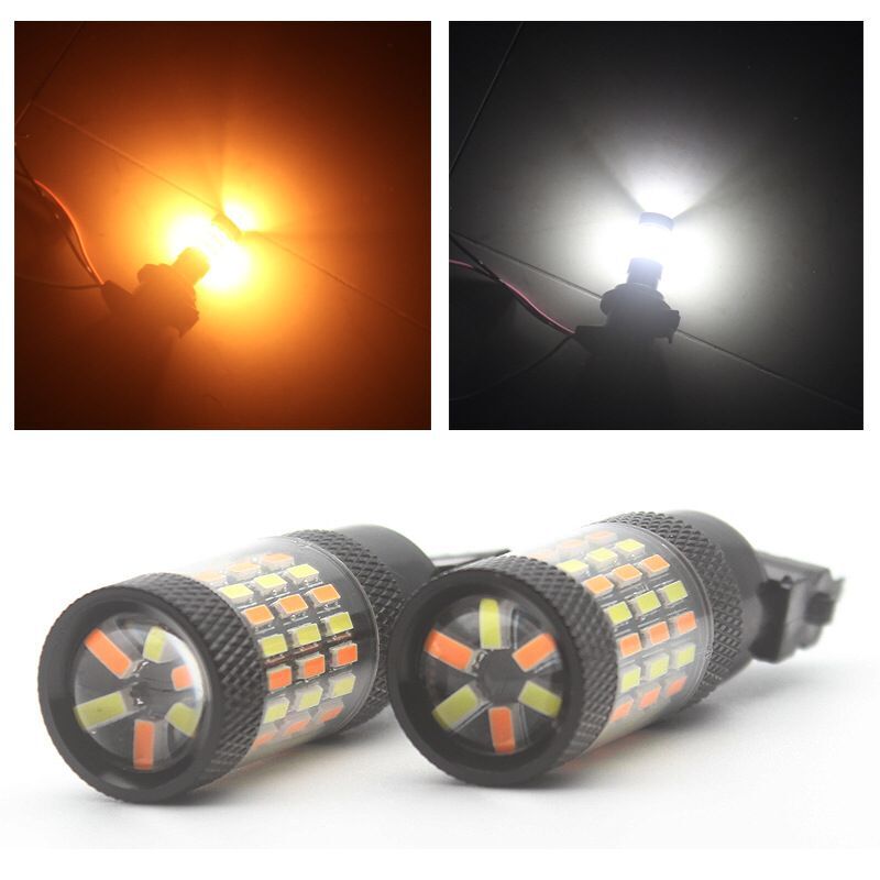 Dual Color  4014  60SMD White& Amber color 