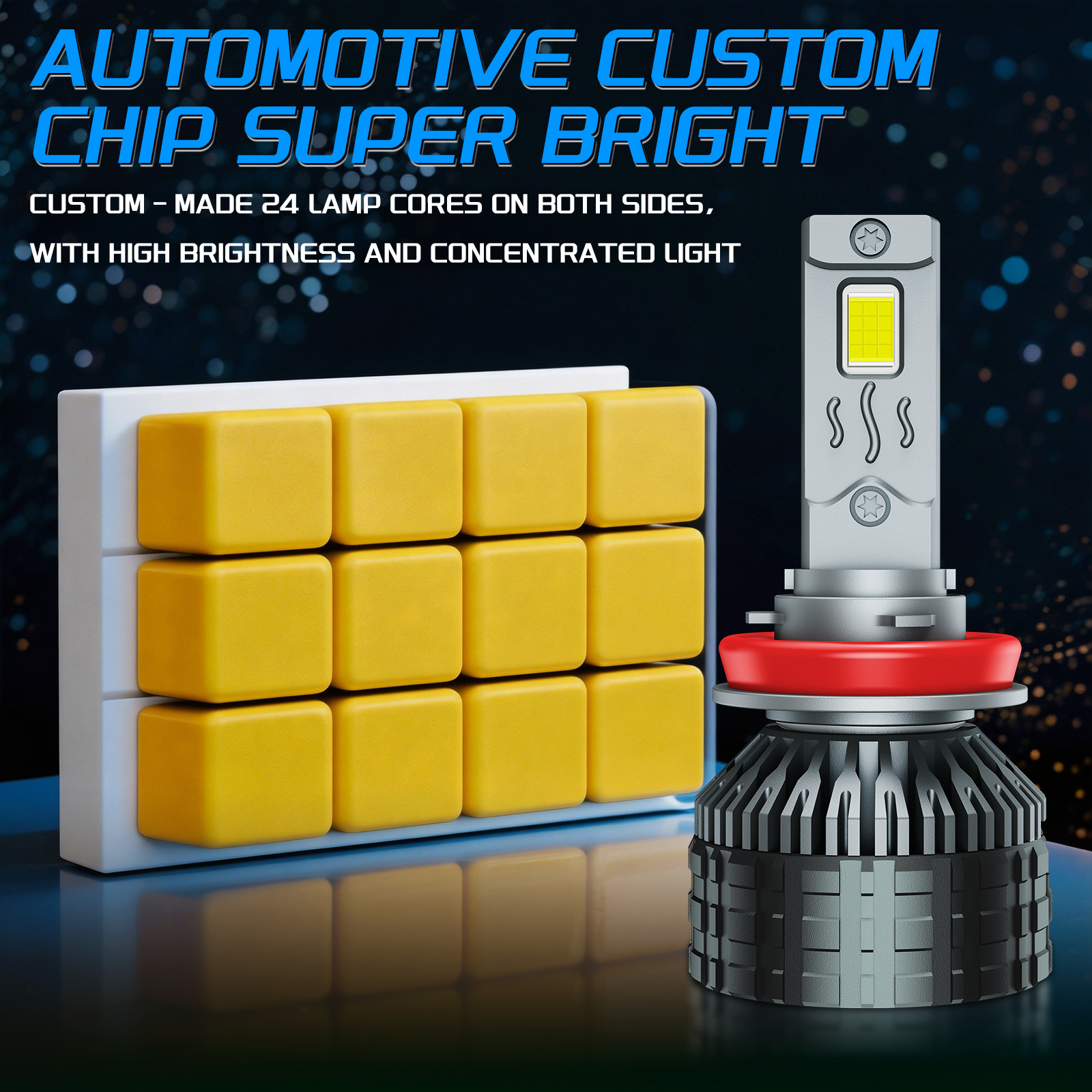 M87 60W CANBUS Led Headlight Kit