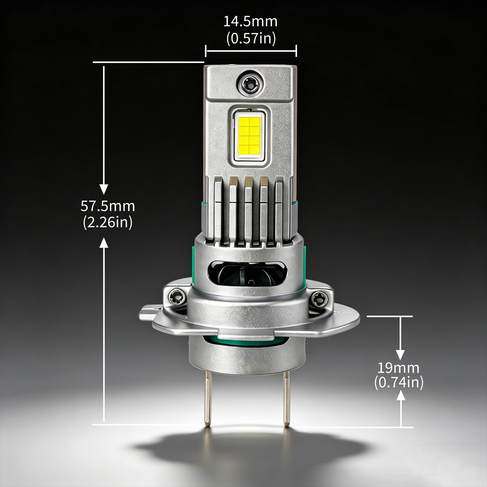V4 LED Headlight Bulbs H7