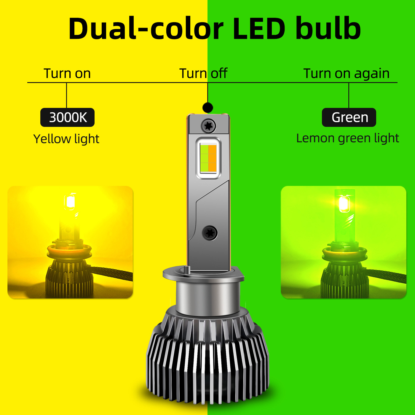 M6L LED Headlight Bulbs