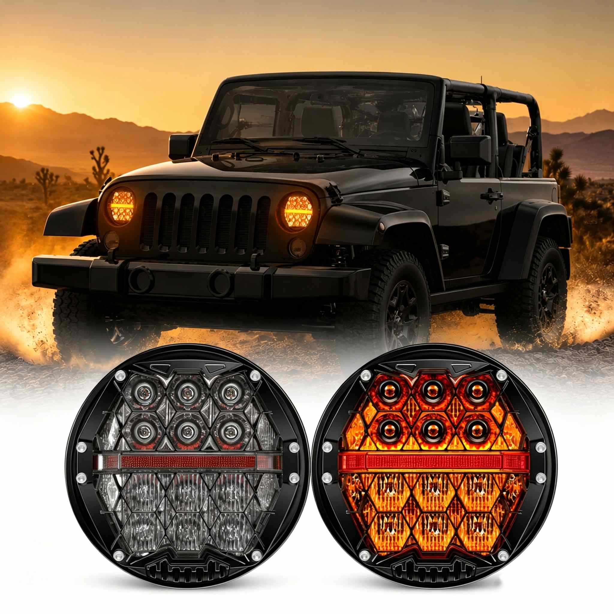 7 Inch LED Headlight