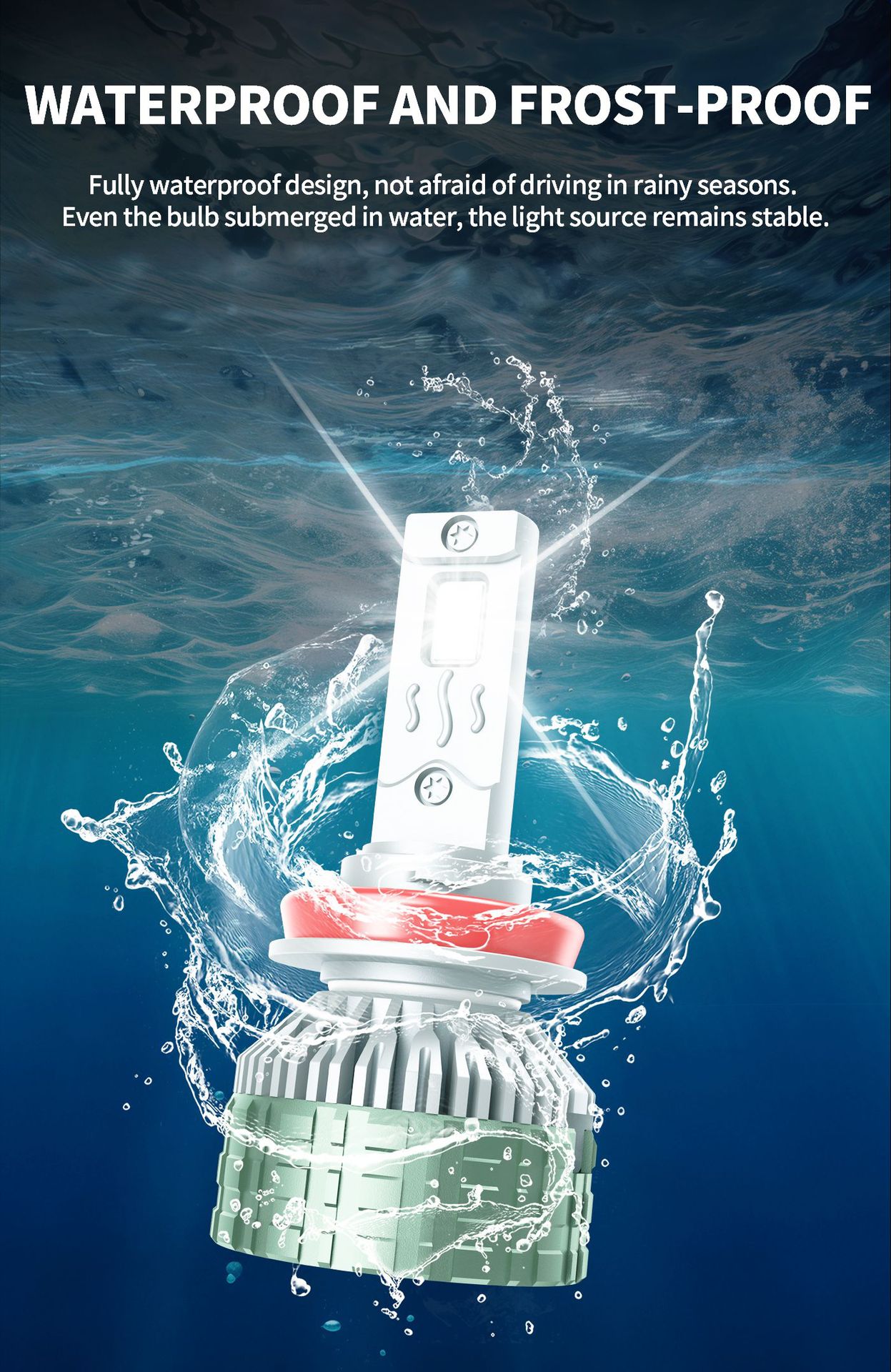 M86 LED Headlight Bulbs H4/H7
