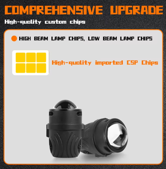 2-Inch 3Colors F2A Fog Light