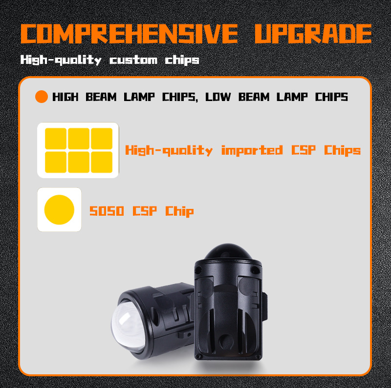 2Inch 3Colors F2C Fog Light