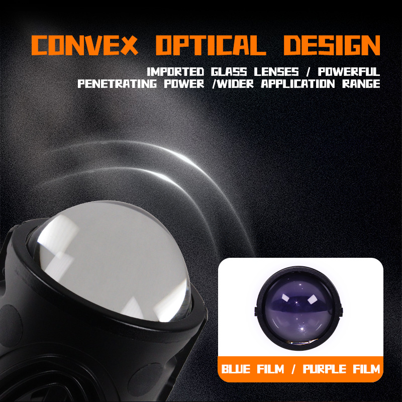 F3 3Inch 3Colors Fog Light