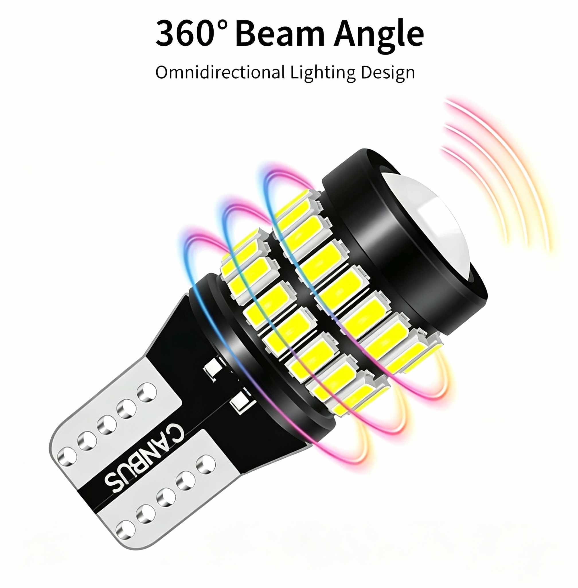 T10  LED Bulb  CANBUS  Non-pola