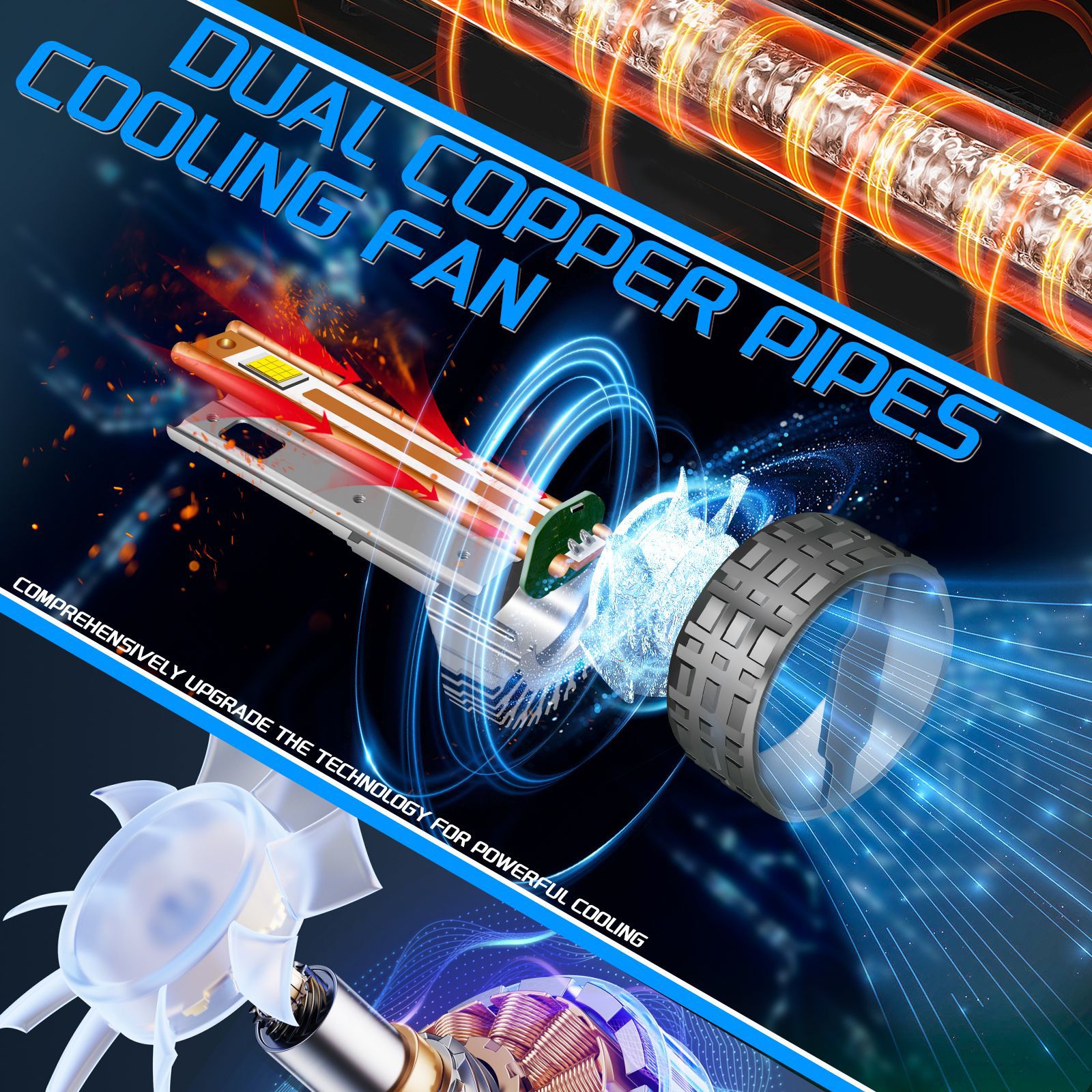 High Power CANBUS Decoding Headlight(图1) High Power CANBUS Decoding Headlight(图1)