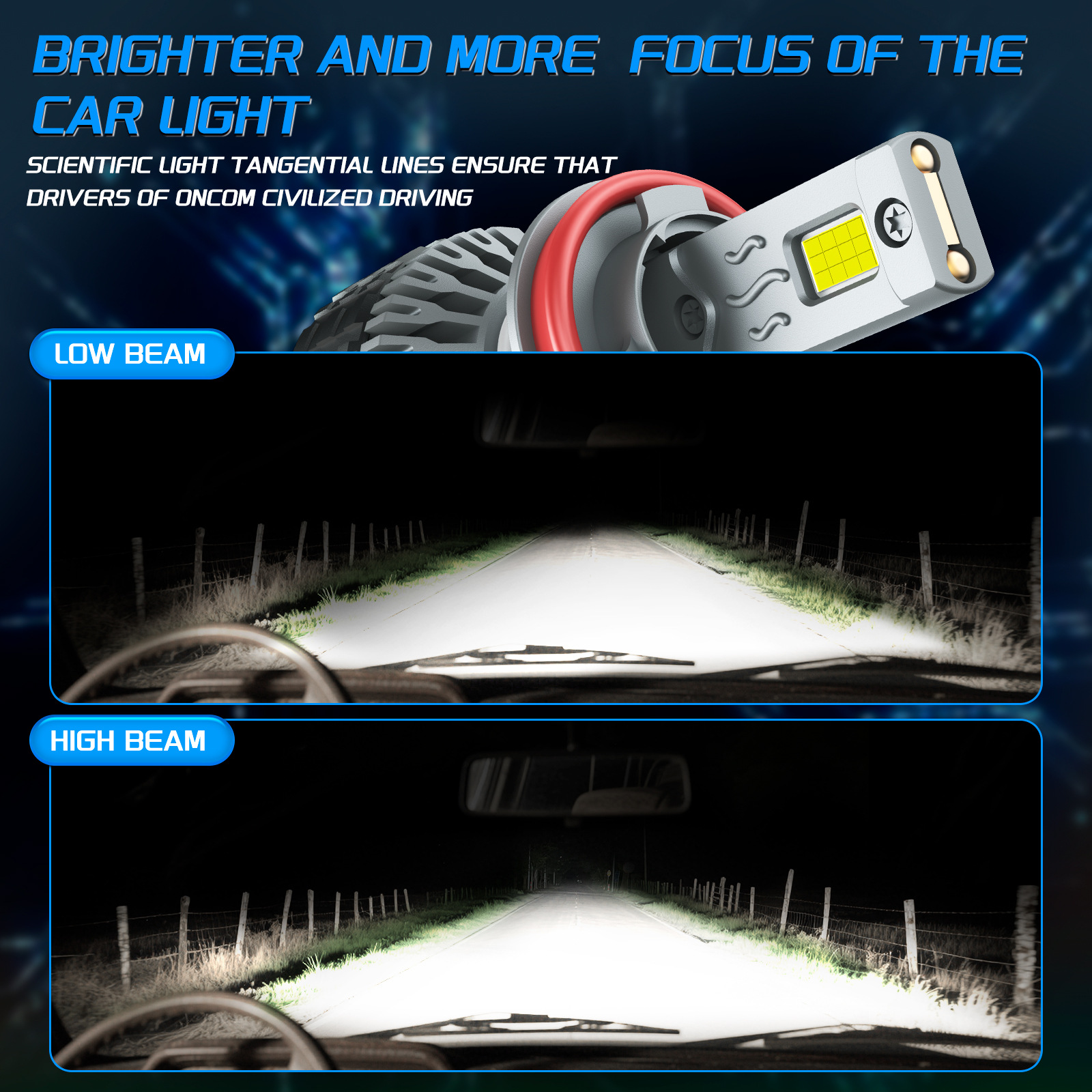 High Power CANBUS Decoding Headlight(图4) High Power CANBUS Decoding Headlight(图4)