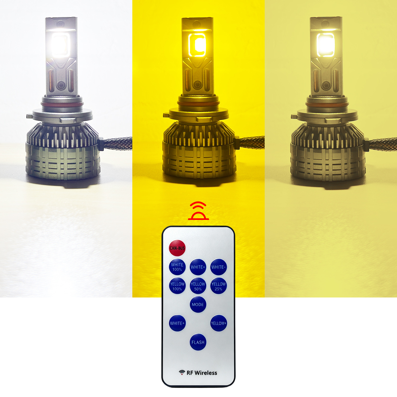 APP Controlled LED Headlight(图1) APP Controlled LED Headlight(图1)