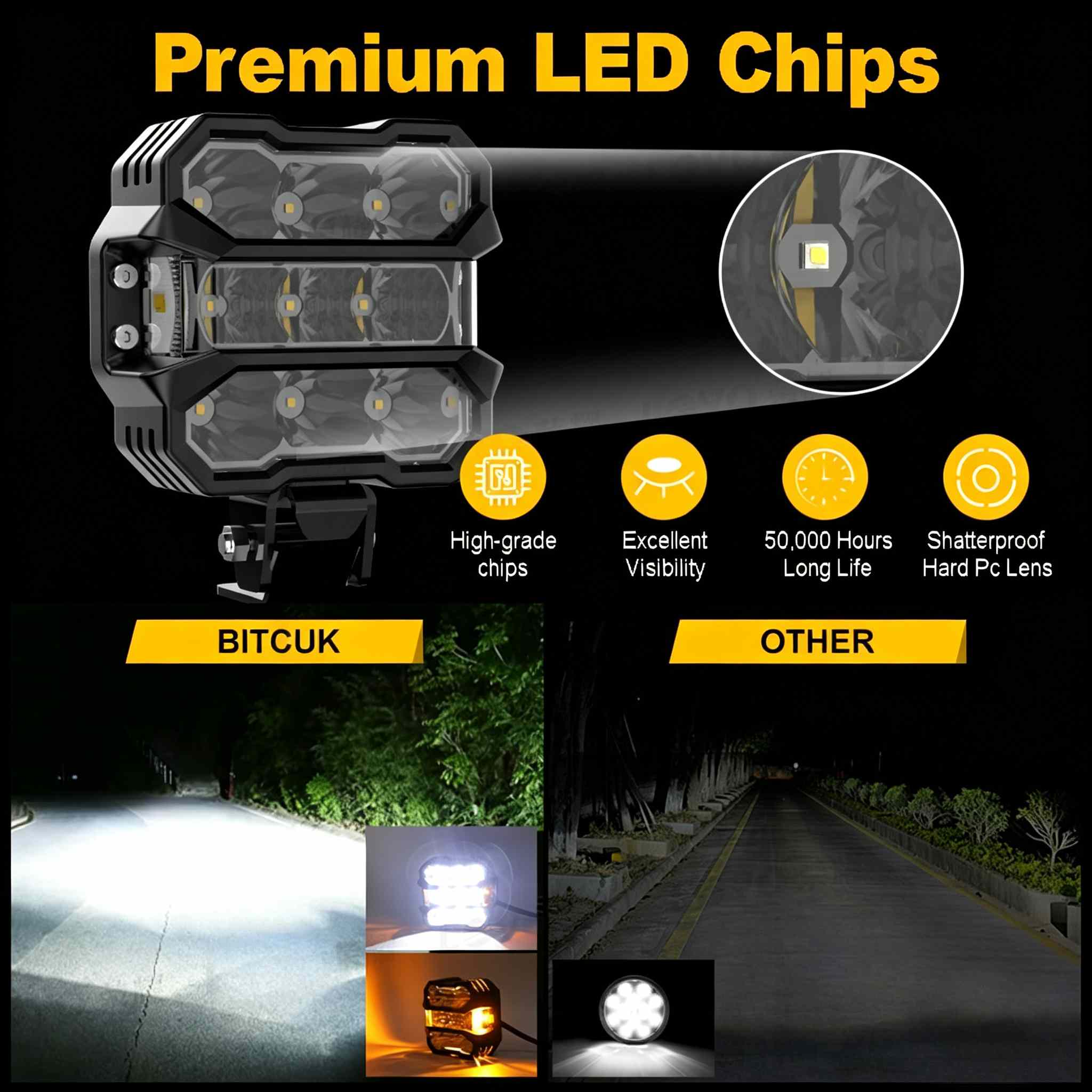 2503 50W LED Working Light(图3) 2503 50W LED Working Light(图3)
