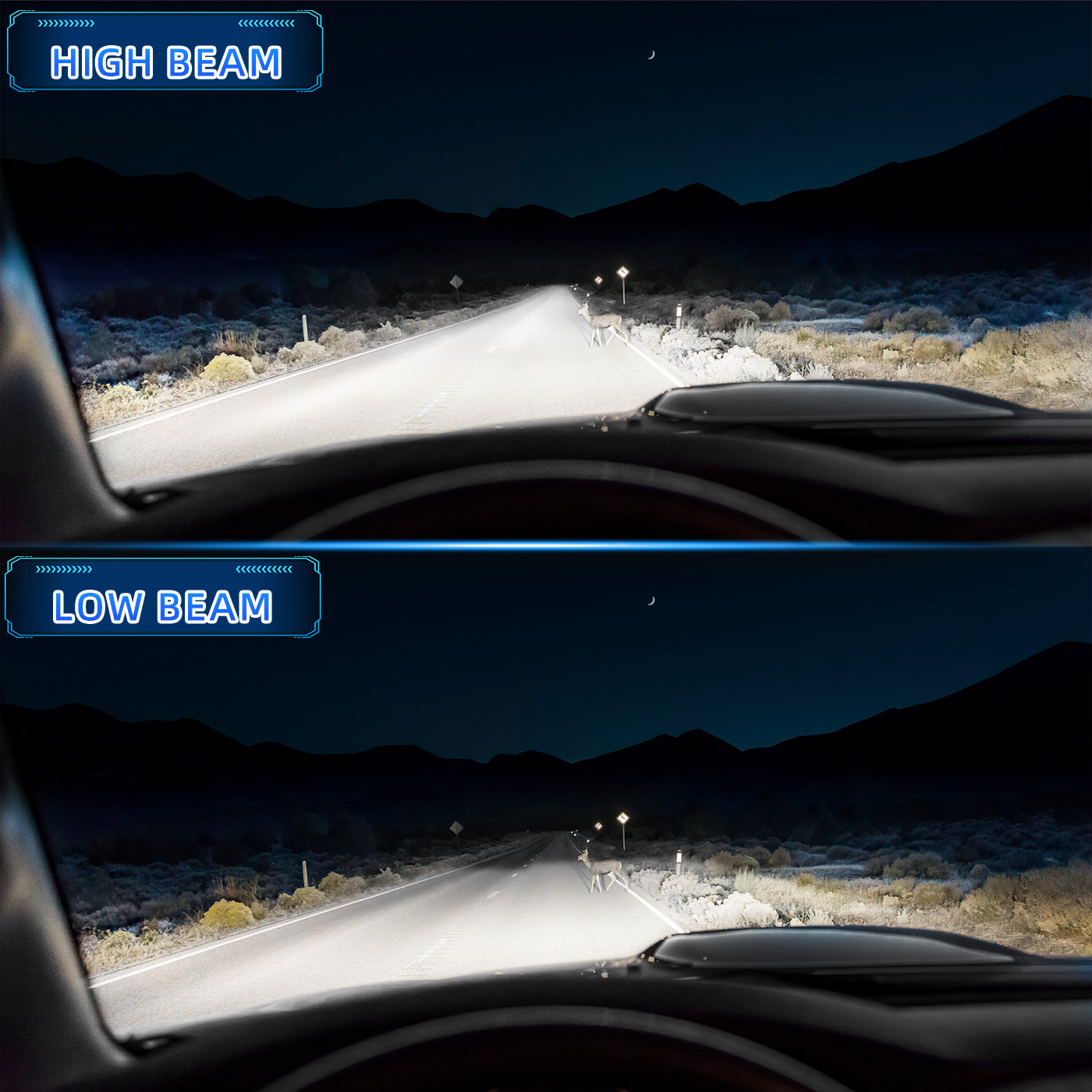 M8-H15 LED Headlight Bulbs(图1)