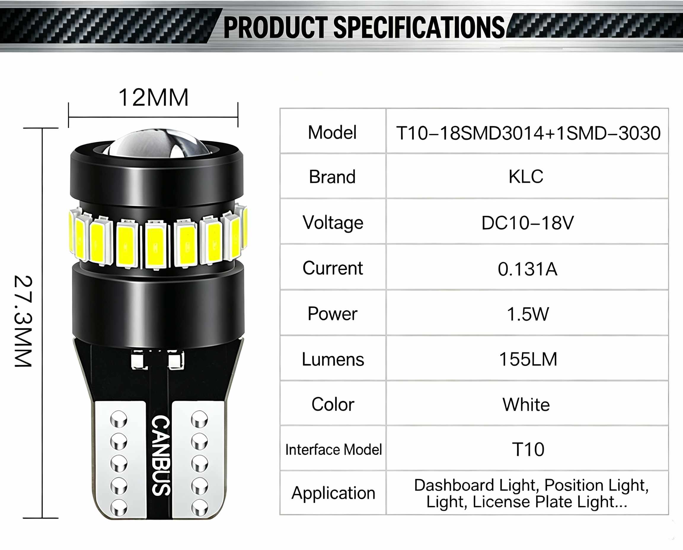 T10  LED  Bulbs (图1)