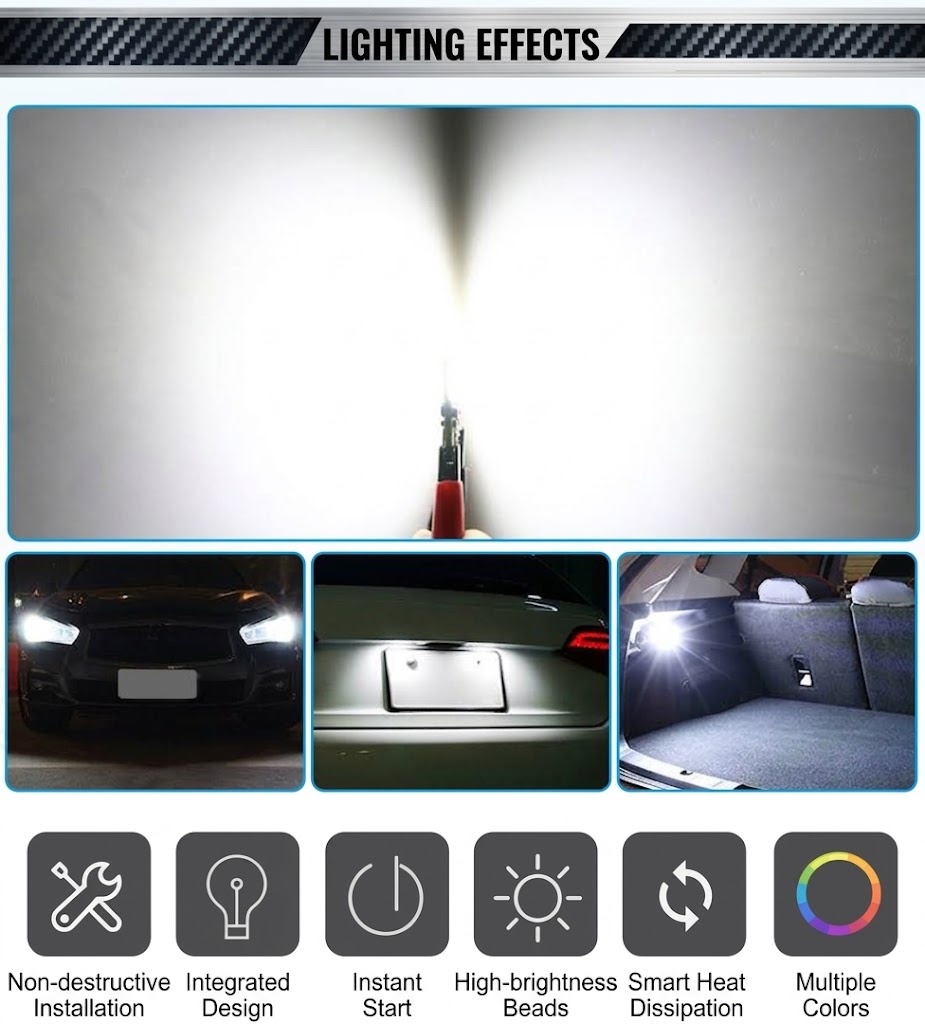 T10/W5W LED Bulb CANBUS(图2) T10/W5W LED Bulb CANBUS(图2)